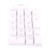 Translucent White Keycap Set for Mechanical Keyboard - 106 Keys - Zoomed