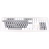 Translucent Grey Keycap Set for Mechanical Keyboard - 104 Keys - Flat