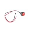Push 12mm Button with 20cm Wire – Red - Cover
