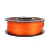 SunLu PLA Filament – 1.75mm Transparent Orange - Top
