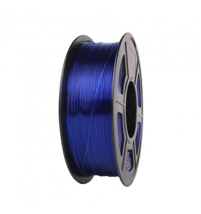 SunLu PLA Filament – 1.75mm Transparent Blue - Cover