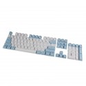 Translucent Blue Keycap Set for Mechanical Keyboard - 104 Keys