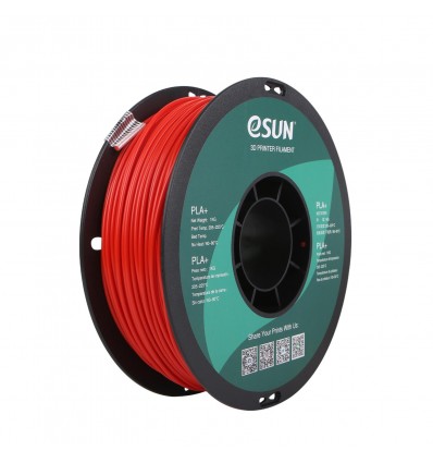 eSun PLA+ Filament – 3mm Red - Cover