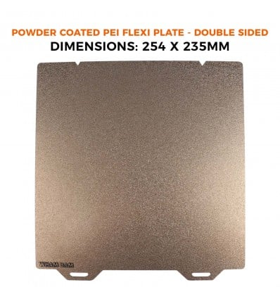 Wham Bam Powder Coated PEI Flexi Plate – 254x235mm Double Sided - Cover