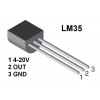 LM35D Temperature Sensor (TO-92)