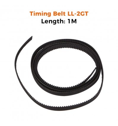 GATES 1m LL-2GT Timing Belt - Cover