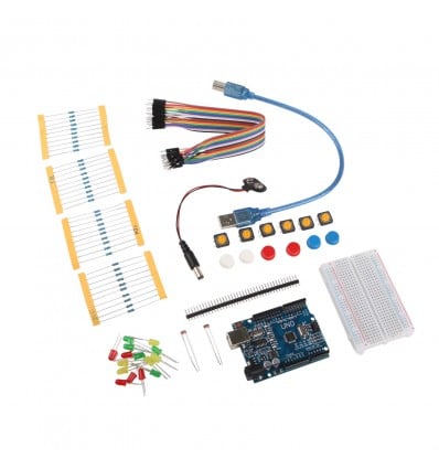 Basic Arduino Uno Starter Kit - Cover