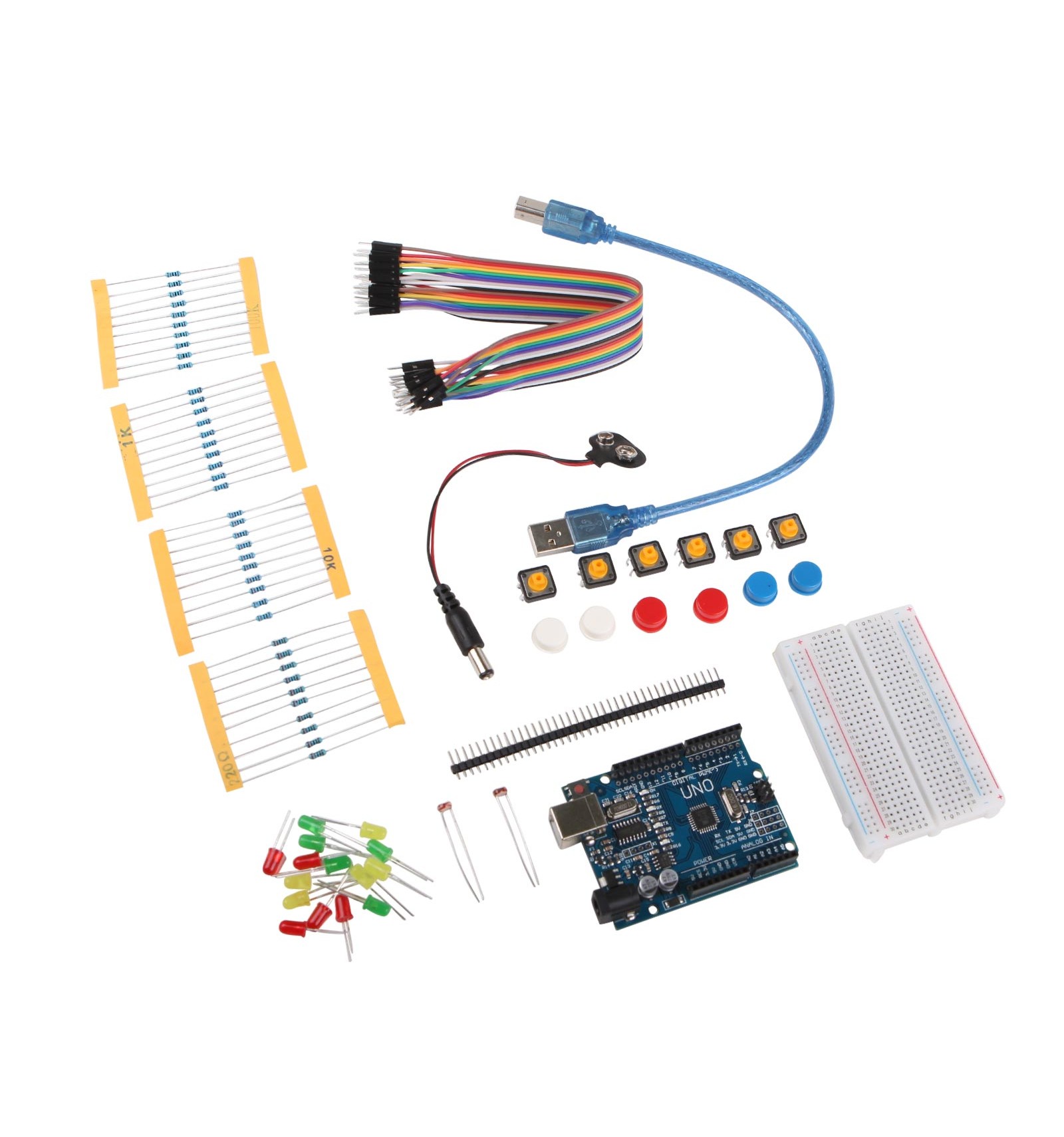 Basic Arduino Uno Starter Kit