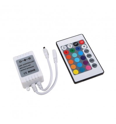 IR Remote RGB LED Strip Controller – SMD3528, SMD5050 - Cover