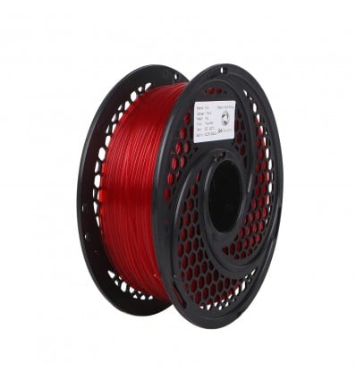 SA Filament PLA Filament – 1.75mm 1kg Transparent Red - Cover