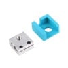 Micro Swiss Heater Block with Silicone Sock for CR-10 / Ender Series - Close