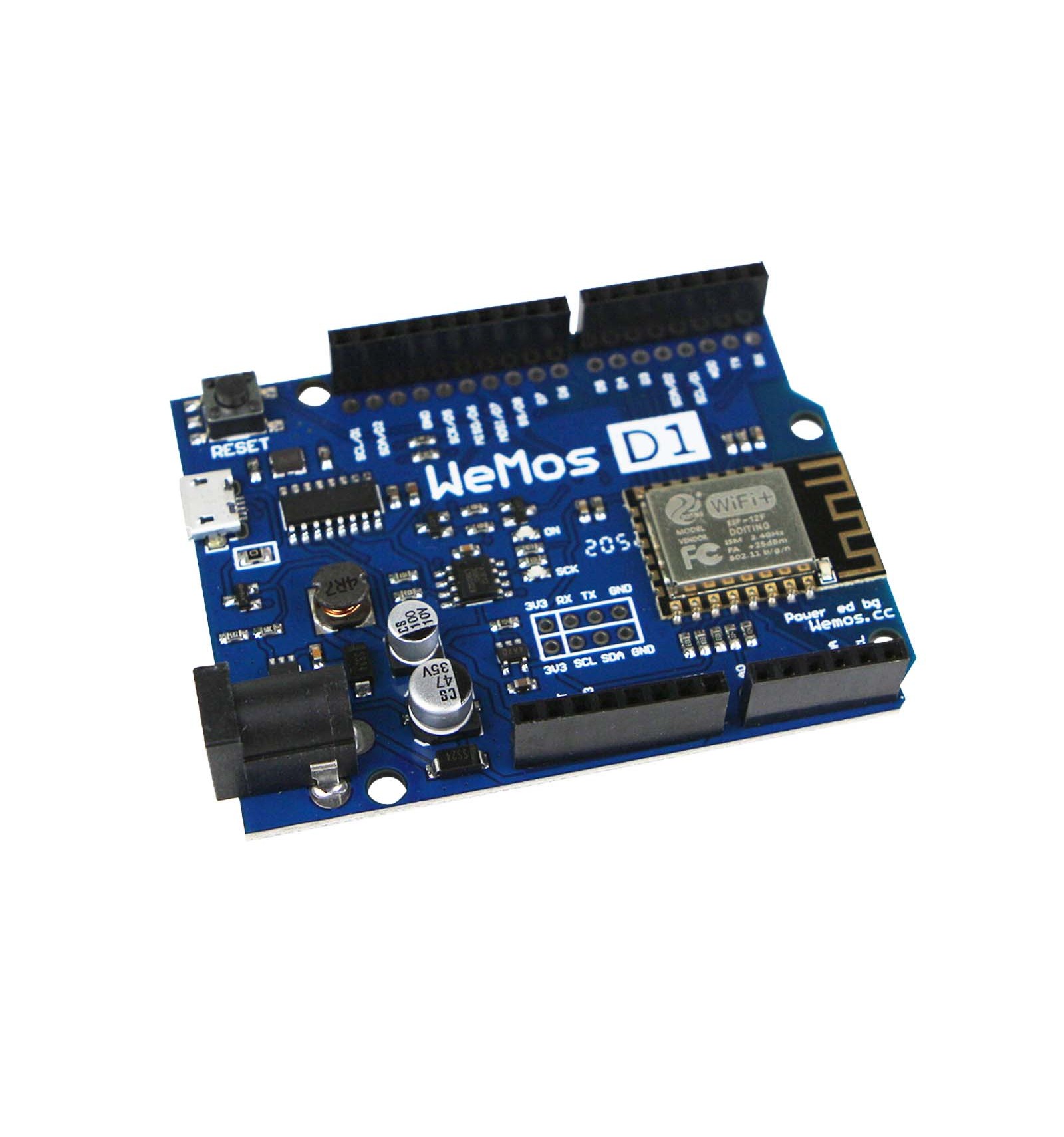 Wireless Remote Sensing with Wemos D1 mini, Arduino IDE, Raspberry