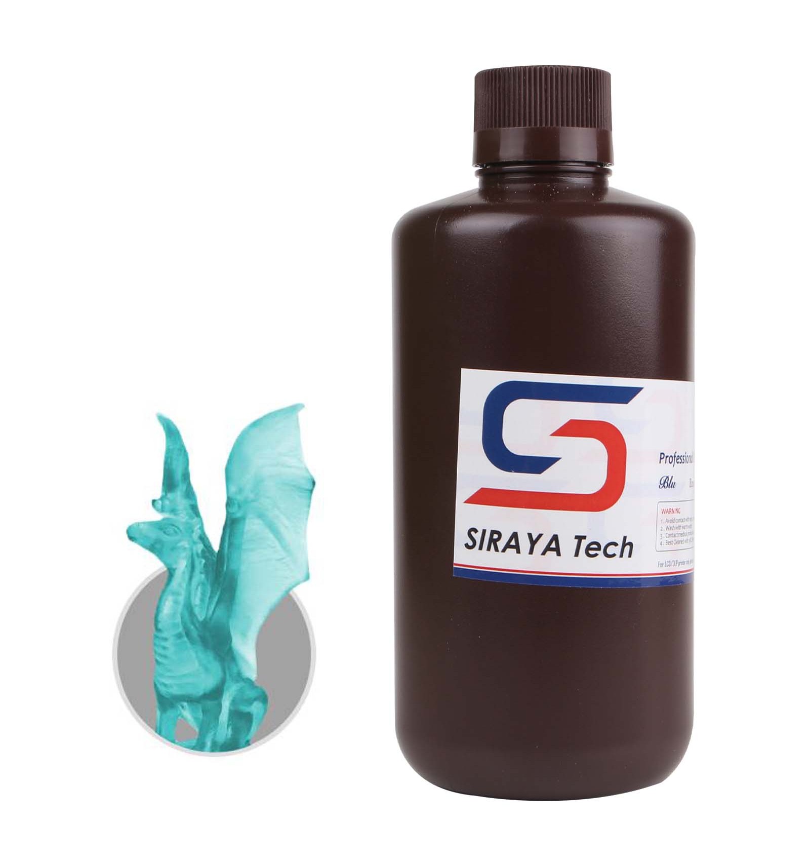 Siraya Tech Translucent Clear LCD Resin - Blu-Tough V2 (1L