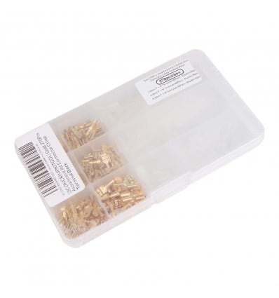 270pcs Wire Connector Terminals Set – Gold (2.8mm/4.8mm/6.3mm) - Cover