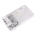 270pcs Wire Connector Terminals Set – Silver (2.8mm/4.8mm/6.3mm)