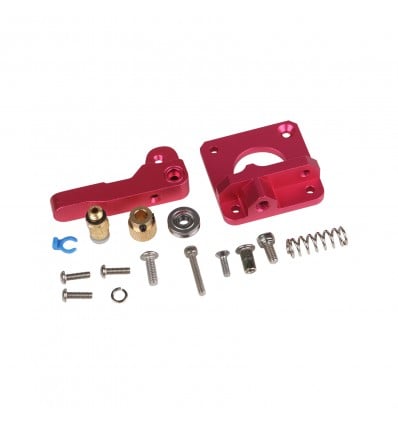 Creality CR-10 Series Metal Extruder Body – Red - Cover
