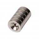 Neodymium N38 Countersunk Ring Magnets – 15x5x5mm
