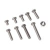 340pc M3 Stainless Hex Socket Screws and Nuts Kit - Parts