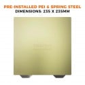 Wham Bam PEI Preinstalled Flexi Plate – 235x235mm