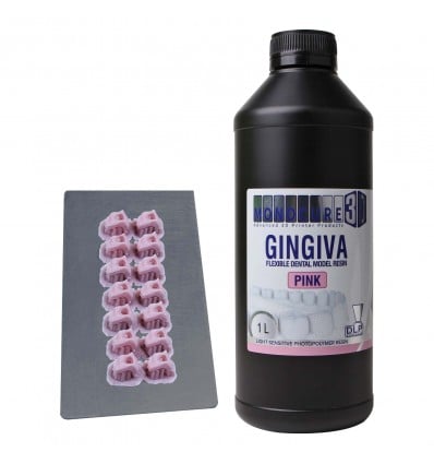 Monocure 3D Gingiva Flexible Dental Resin – Pink 1 Litre_cover