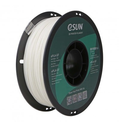 eSun ePLA-GF Reinforced Glass Fibre Filament - 1.75mm Natural 1kg - Cover