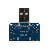 DIY USB Adapter Module – Male USB-A to Female USB-A, MicroUSB & USB-C_Back