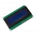 LCD Character Display 20x4 2004 - White on Blue