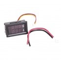 Dual Display 100V 10A Voltage & Current Meter