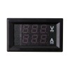 Dual Display Voltage and Current Meter - 100V 100A - Front