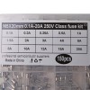 150pc Glass Fuse Kit – 0.1A to 20A Range - Label