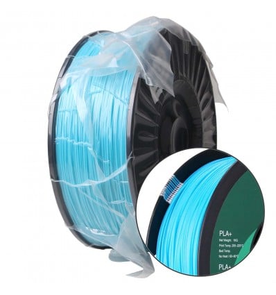 eSun PLA+ Filament – 1.75mm Light Blue 3kg - Cover