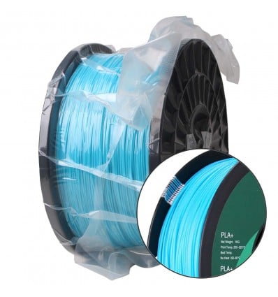 eSun PLA+ Filament – 1.75mm Light Blue 5kg - Cover