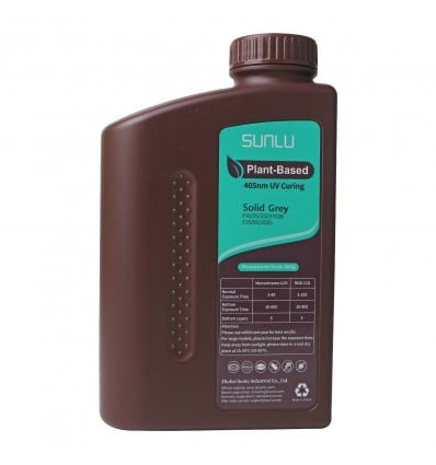 SunLu Plant-Based Resin – Grey 1 Litre - Cover