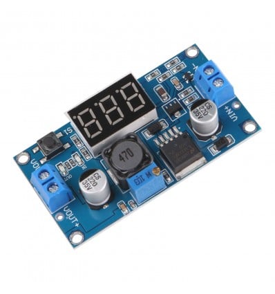 LM2596 DC-DC Voltage Regulator Adjustable Power Supply Module With Display - Cover