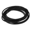 Black Braided PET Cable Sleeve – 5m Length - Cover
