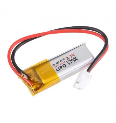 LiPo Battery 3.7V 100mAh 1C 1Cell – 0.37Wh - Cover