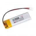 LiPo Battery 3.7V 500mAh - 48x16x5mm 1C 1Cell with PH2.0 connector
