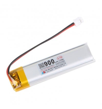 LiPo Battery 3.7V 900mAh - 60x16x7.5mm 1C 1Cell with PH2.0 connector - Cover