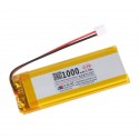 LiPo Battery 3.7V 1000mAh - 66x27x4mm 1C 1Cell with PH2.0 connector