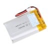 LiPo Battery 3.7V 2000mAh - 51x34x9mm 1C 1Cell with PH2.0 connector - Back