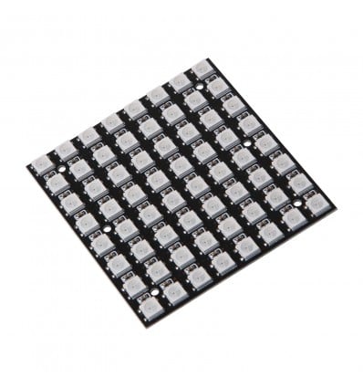 NeoPixel Square 8x8 WS2812 Addressable RGB LED - Cover