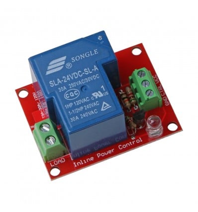 1 Channel 24V Relay Module 30AMP - Cover