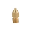 0.5mm MK8 Nozzle for Creality CR-6 SE – 5 Pack - Front
