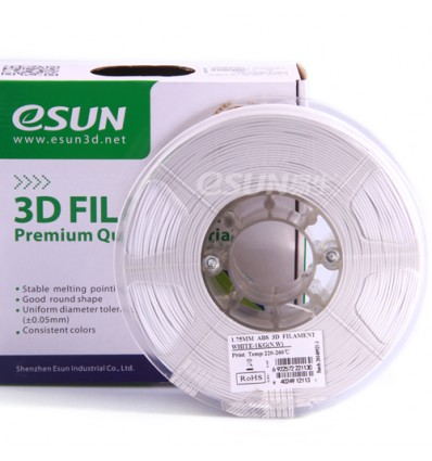 eSUN PLA Filament - 1.75mm White