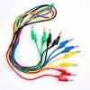 5 Banana Plug Male Cable Kit – Colour-Coded - Cover
