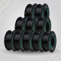 Bundle Deal: x10 eSun Solid Black PETG Filament