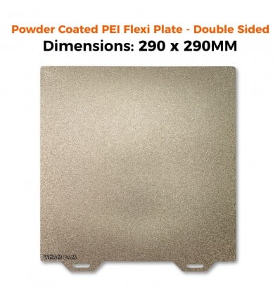 Wham Bam Powder Coated PEI Flexi Plate – 290x290mm Double Sided