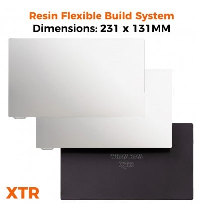 XTR Wham Bam Flexible Build System for Resin – 231x131mm Double Wham