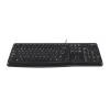 Logitech Keyboard K120 – Black, USB Corded