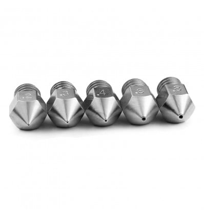 Micro Swiss MK8 Nozzle Kit for Creality – 6 Pack, 0.2 to 1.0mm - Cover